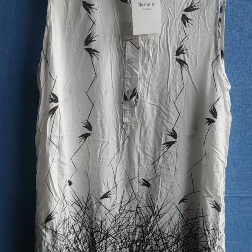 New Nextmia Women's Plus Size 16 Flower Top